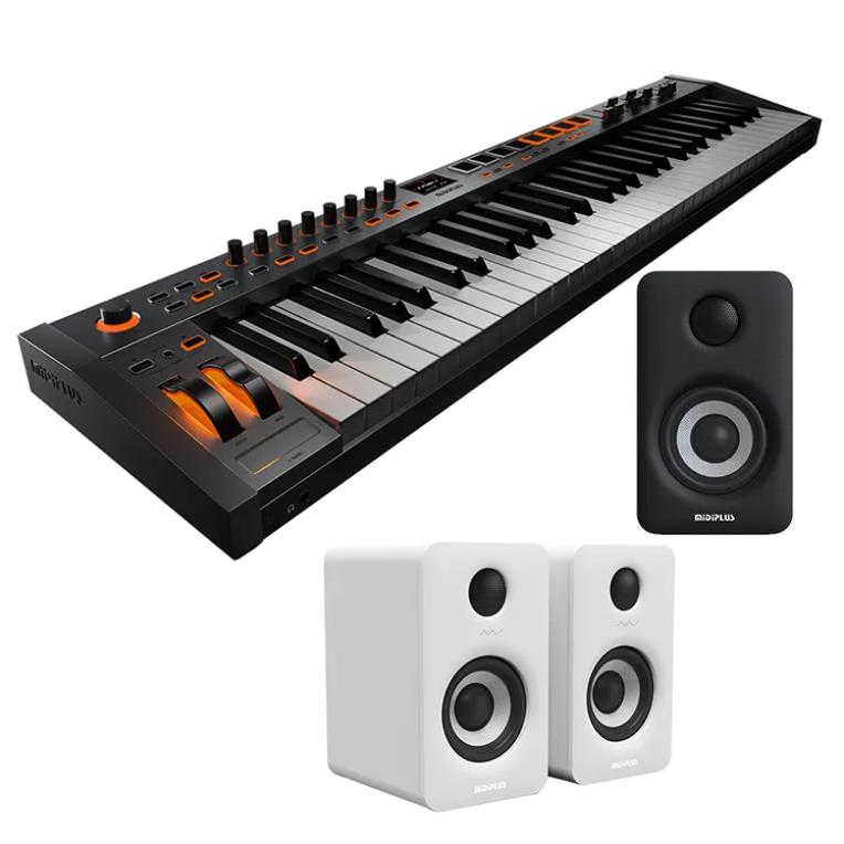 Midi Keyboard Controller 88 Key - Tastiera MIDI USB Portatile con 49,