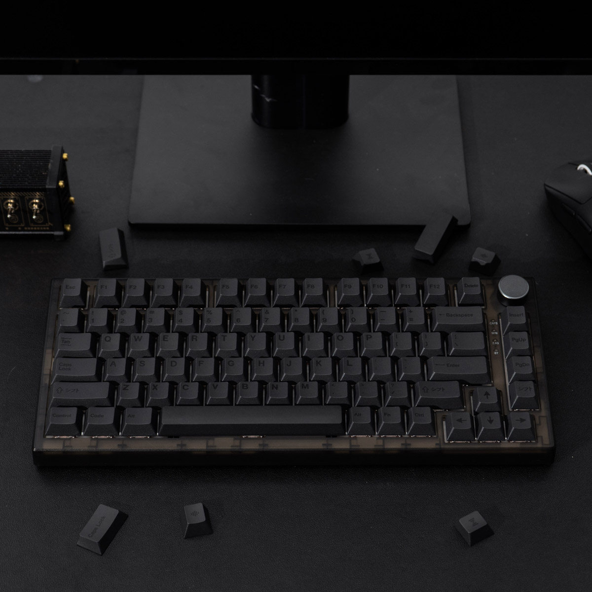 Synthesizer Keyboard 61 Key - Set di 144 Tasti GMK Dark,