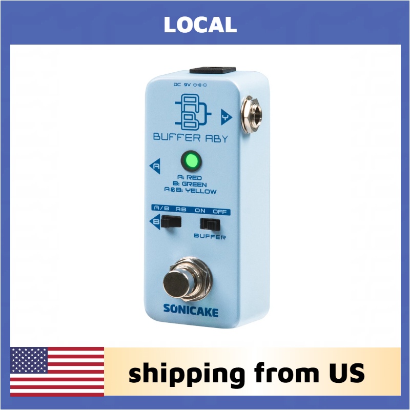 Groovebox Drum Machine - SONICAKE ABY Mini Switcher AB per