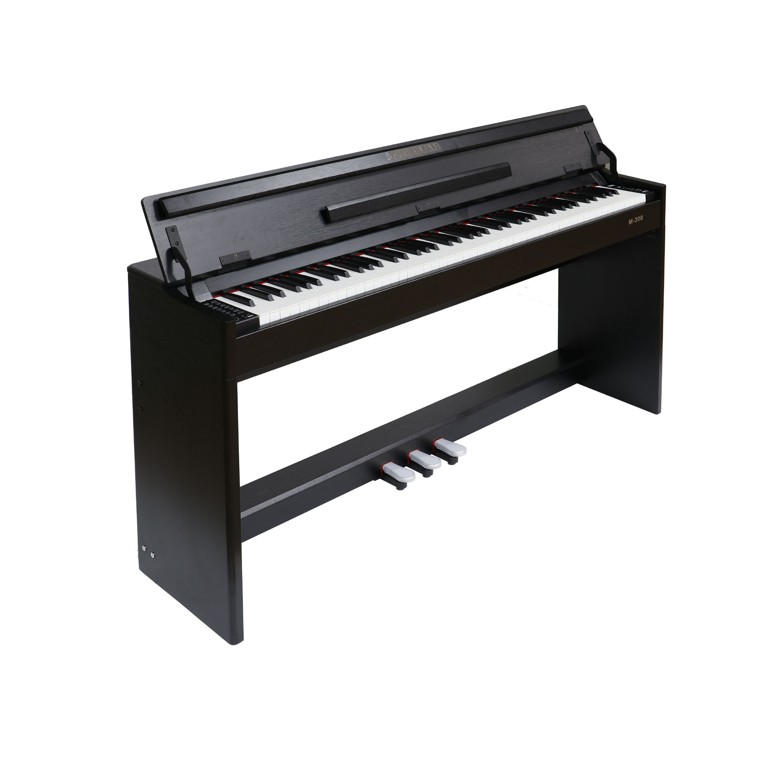 Midi Keyboard Controller 88 Key - Pianoforte Digitale Nero a 88 Tasti