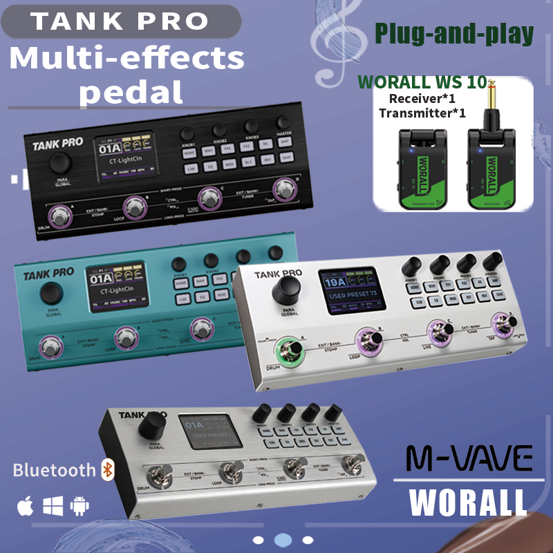 Groovebox Drum Machine - M VAVE TANK G/B TANK PRO