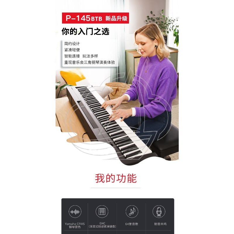 Pianoforte Digitale Portatile  - Digital Piano 88 Key Weighted recensione e prezzo