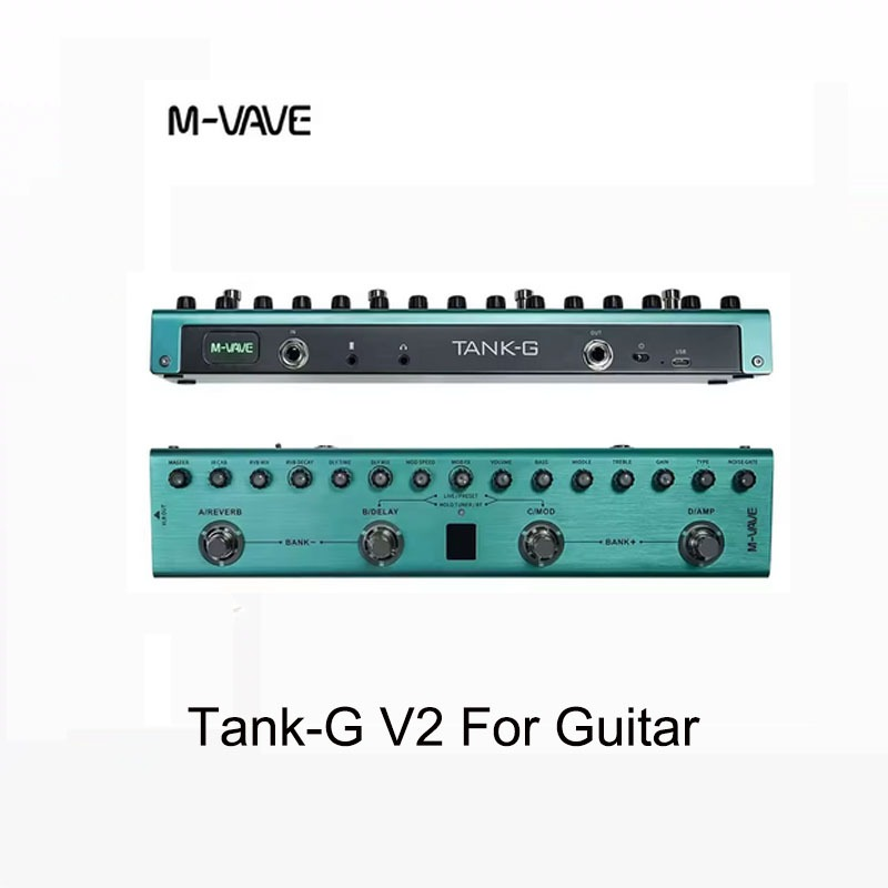 M-VAVE TANK PRO/TANK-G Pedale  - Groovebox Drum Machine recensione e prezzo