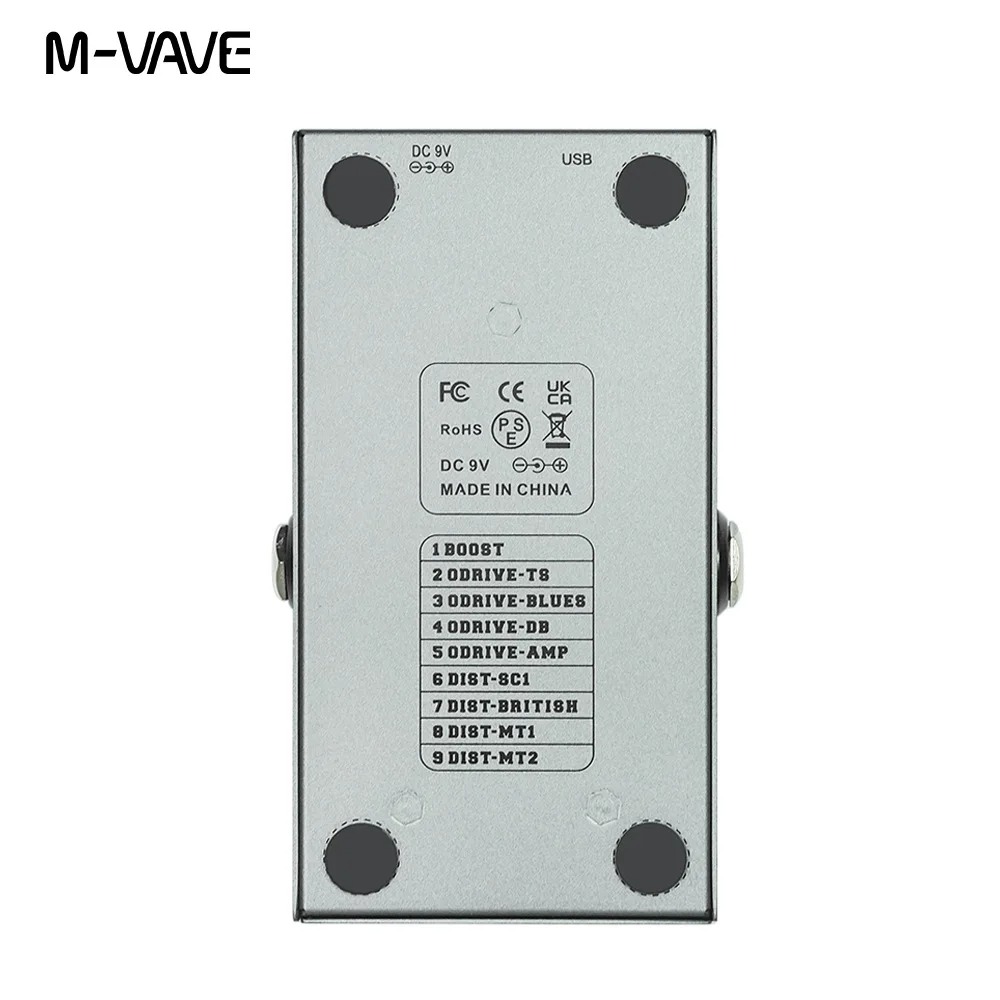 M-VAVE MINI-EFX pedale per eff - Groovebox Drum Machine recensione e prezzo