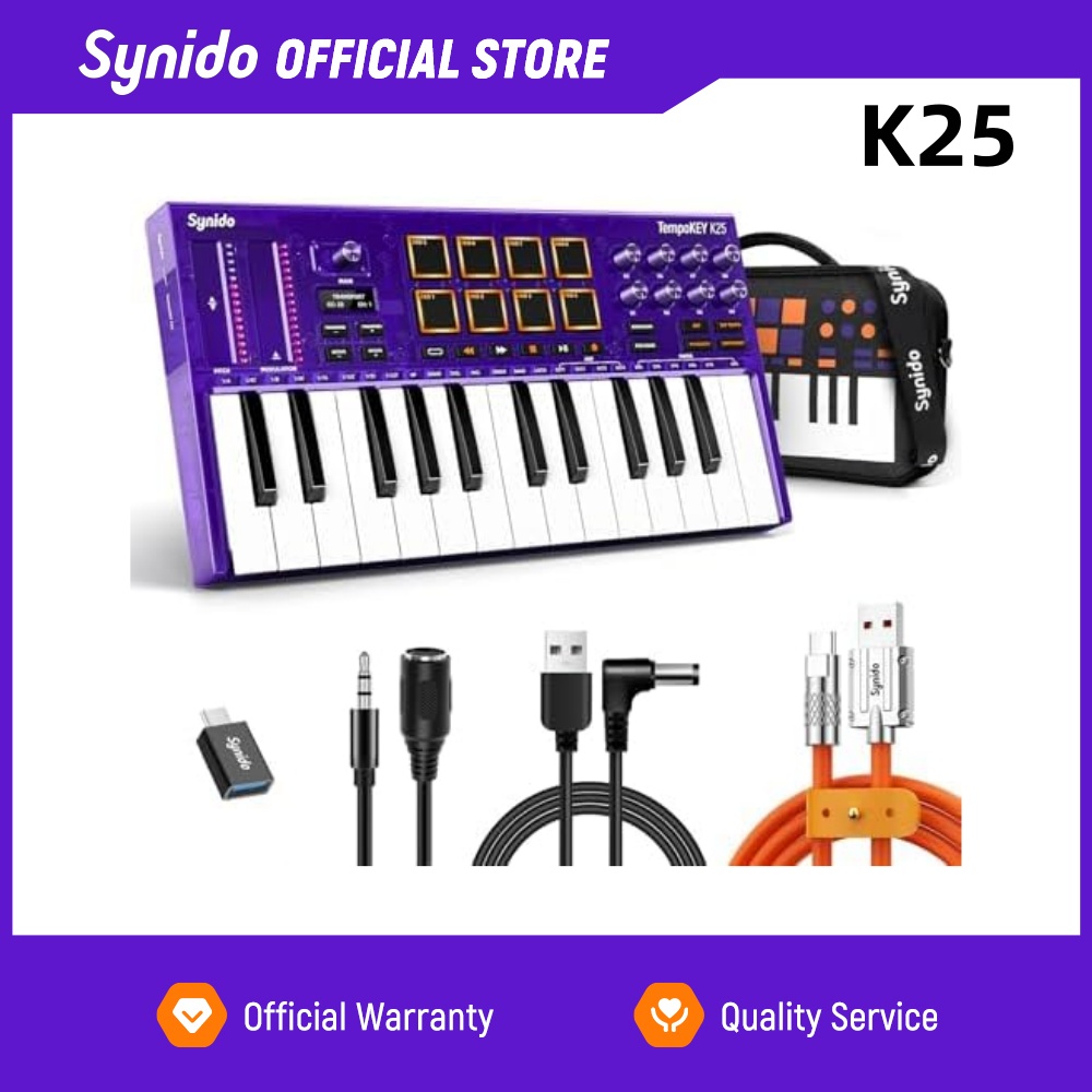 Synido Tempokey K25 Controller - Groovebox Drum Machine recensione e prezzo