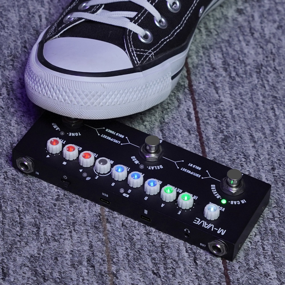 M-VAVE Pedale Effetti Portatil - Groovebox Drum Machine recensione e prezzo