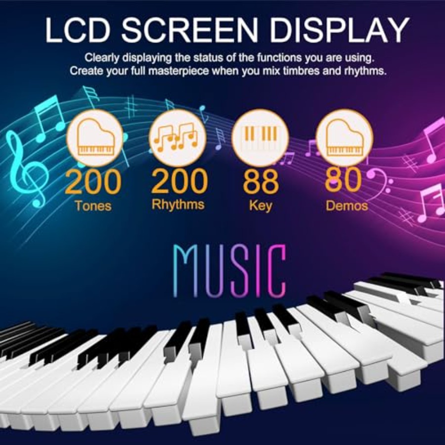 Pianoforte digitale a 88 tasti - Digital Piano 88 Key Weighted recensione e prezzo