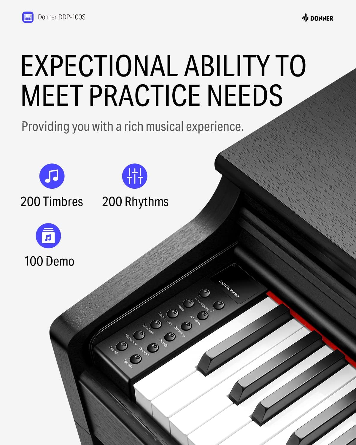 Pianoforte digitale a 88 tasti - Digital Piano 88 Key Weighted recensione e prezzo