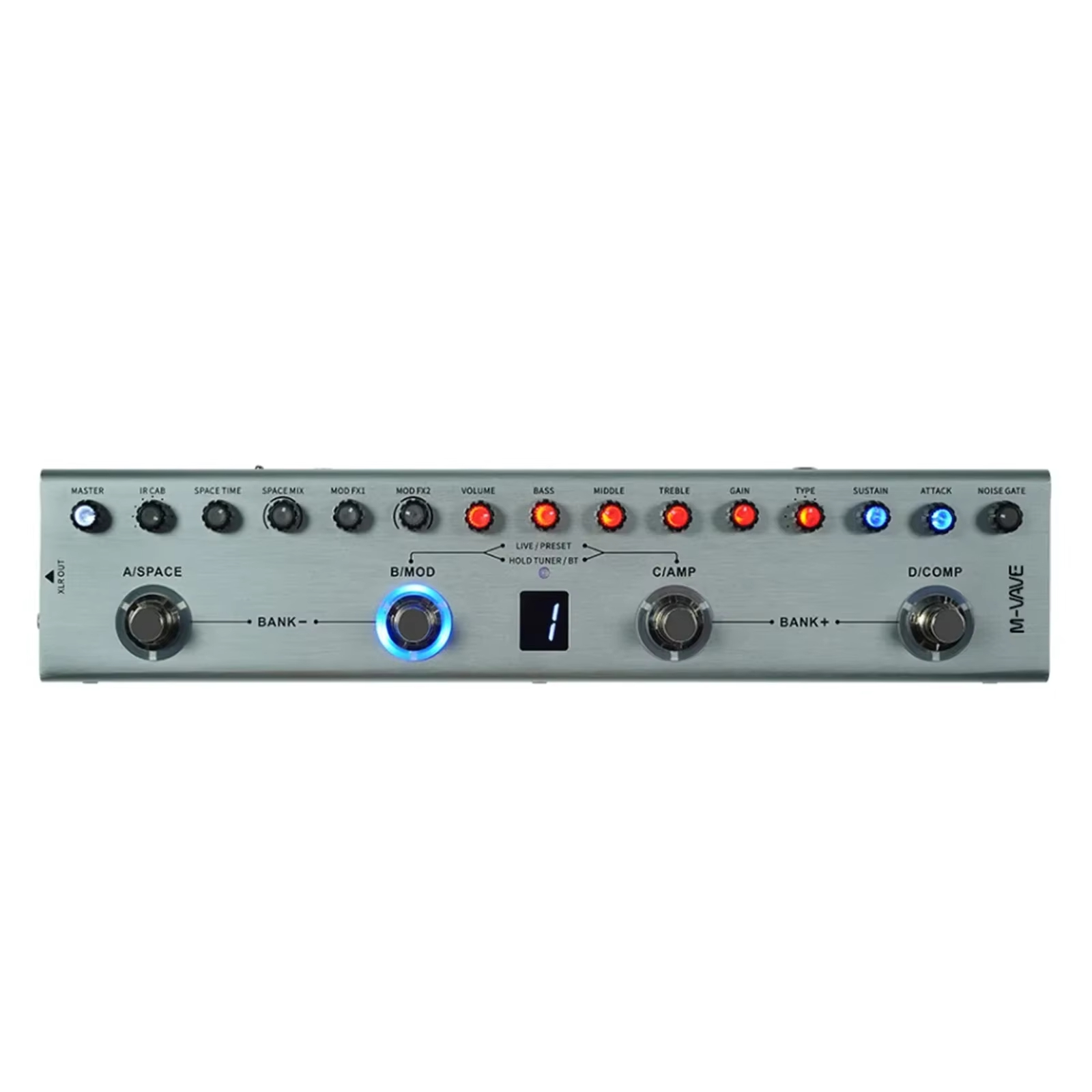 M-VAVE Tank-B Pedale Processor - Groovebox Drum Machine recensione e prezzo