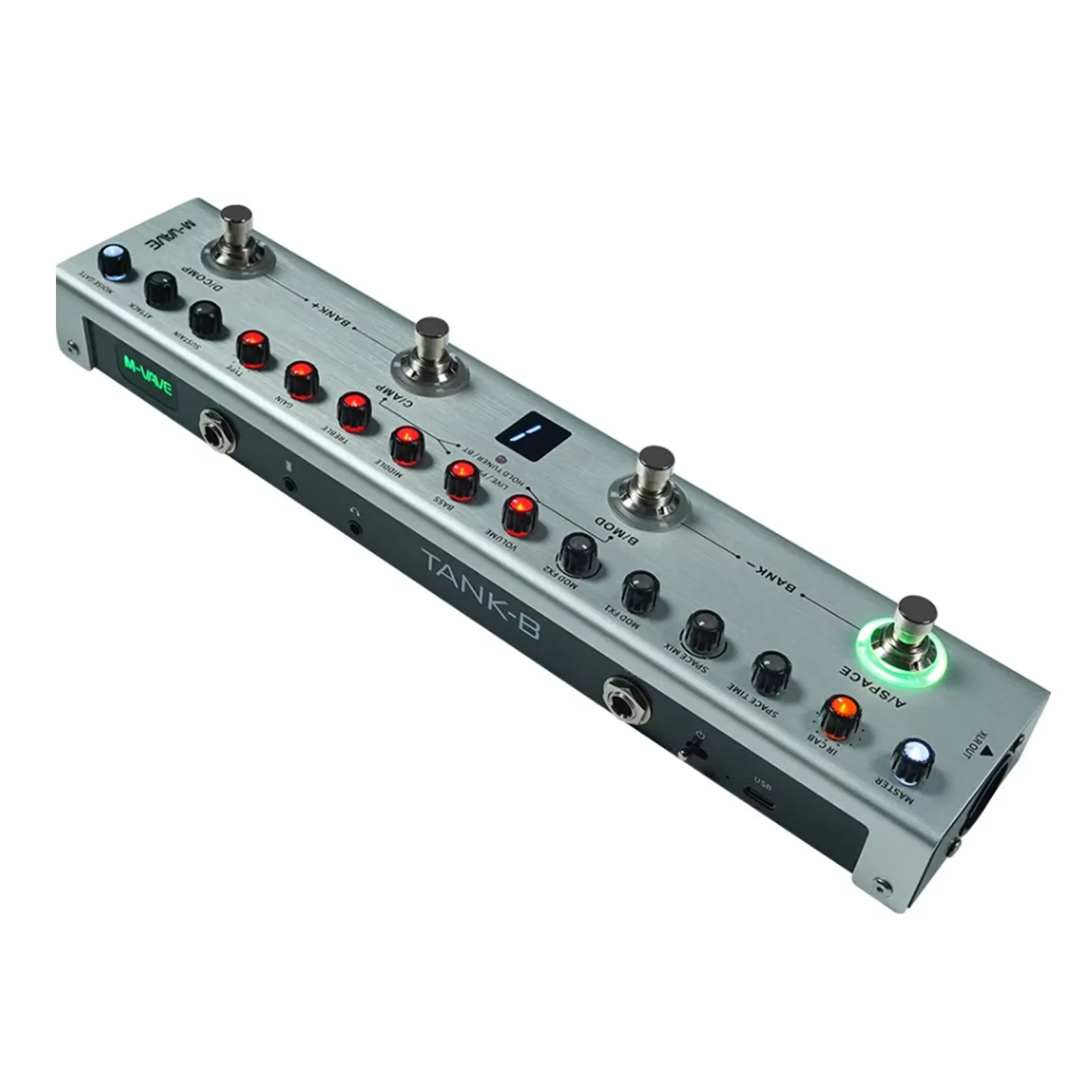 M-VAVE Tank-B Pedale Processor - Groovebox Drum Machine recensione e prezzo